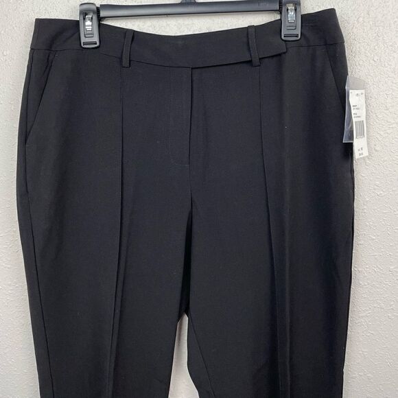 NWT Luciano Dante Womens Black Slacks Size 10 - Picture 2 of 8